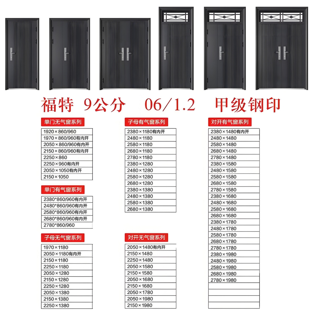 钢质防盗门·铸铝门·入户安全门·简约时尚 - 钢质防盗门（入户门） - 18